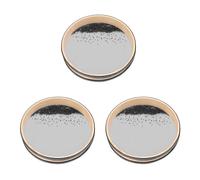 Lamsimoy 3X Ocean Drums for Meditation and Relaxation, Natural Color Rain Drums for Stress Relief, Musical Instruments