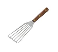 Lamson 33779 Jumbo Slotted Walnut Turner, Stainless Steel