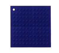 Lamson Big Hotspot Pot Holder/Counter Protector/Large Trivet, 11.5" x 11.5", Blue, Silicone