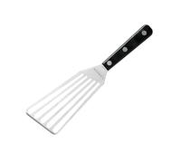 Lamson Jumbo Chef's Slotted Turner 4" x 9", Stainless Steel with Riveted POM Handle, Right-Hand
