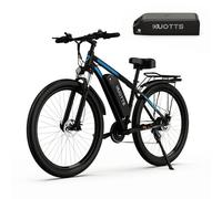 Lamtier C29 adult electric bicycle, 29 * 2.1 tire, 15AH battery, 21 speeds, Bluetooth connection APP. (Multiple backup batteries)
