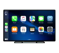 LAMTTO 9 Inch Wireless Car Stereo with Apple Carplay and Android Auto,Portable Touch Screen GPS Navigation for Car,Car Audio Receivers with Bluetooth,Airplay,AUX,Screen for All Vehicles
