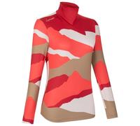 LaMunt - Women's Ivana Tech Arty L/S Tee - Sport shirt size 32, red