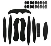 LAMXD Helmet Padding Kit, Universal Bike Helmet Foam Inserts, 1 Set Bicycle Lining Sponge, Anti-Collision Helmet Foam Pads Helmet Padding Replacement for Bike Motorcycle Cycling Helmet (Black)