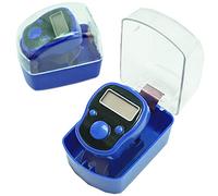 LAMXD Navy Blue Knit Counter Knitting Crochet Stitch Marker Row Counter, Finger Digital Counter, Stitch counters for Crocheting, Finger Counter