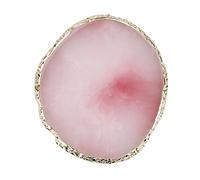 LAMXD Resin Nail Art Palette, Nail Polish Color Mixing Palette Nail Painting Display Tray Nail DIY Supplies (Pink)