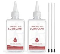 LAMXIN 2 x 100ml Treadmill Lubricant Oil, Silicone Belt Oil for Treadmills