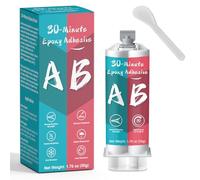 LAMXIN 30 Min Epoxy Resin Glue 1.76oz, Tough Durable Clear Epoxy Glue Fast Repair, 2 Part Epoxi Adhesives Quick Cure Clear for Metal, Wood, Plastic, Glass, Ceramic