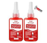 LAMXIN Thread Lock Red 100ml, High Strength Locktight Threadlock for Gap Filling and Tighten Bolts Nuts, Anti-Rust&Loosening, Lock Tight Thread Lock Sealant