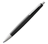 Lamy 2000 black 4-colors - multicoloured ballpoint pen (black, blue, red, green) - with a displayed automatic colour selection - incl M 21 ballpoint refills in black, blue, red & green
