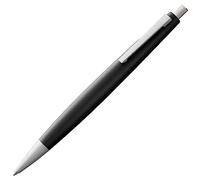 Lamy 2000 black - elegant ballpoint pen in robust fibreglass barrel - perfectly balanced - in iant refill M 16 in line width M in black