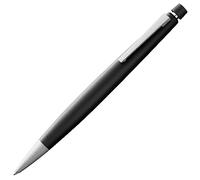 Lamy 2000 black - elegant mechanical pencil in a satin-finish fibreglass casing - perfectly balanced - pencil M 40 fine-line refill in line width 0.7 mm & eraser tip