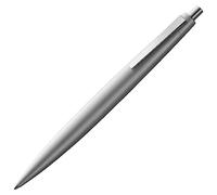 Lamy 2000 silver - elegant ballpoint pen in a velvety matt polished stainless steel casing - perfectly balanced - incl. giant refill M 16 in line width M in black