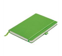 LAMY Paper Softcover A6 Notebook 810 - Format DIN A6 (102 x 144 mm) in Green with Lamy Lining, 192 Pages and Elastic Closure Band