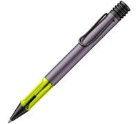 Lamy AL-star aubergine - Ballpoint Pen with transparent, ergonomic grip & line width M - lightweight aluminium body - including large capacity refill M 16 in black