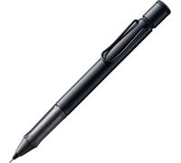 LAMY AL-star black - Mechanical Pencil with transparent, ergonomic grip & lightweight aluminum body - including LAMY M 41 fine line refill 0.5 mm & eraser tip