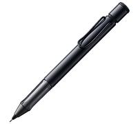 LAMY AL-star black - Mechanical Pencil with transparent, ergonomic grip & lightweight aluminum body - including LAMY M 41 fine line refill 0.5 mm & eraser tip