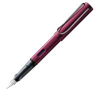 LAMY AL-star black purple - Fountain Pen with ergonomic grip & polished steel nib in size B - lightweight aluminum body - including LAMY T 10 blue cartridge - Right-Handed