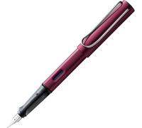 LAMY AL-star black purple - Fountain Pen with ergonomic grip & polished steel nib in size F - lightweight aluminum body - including LAMY T 10 blue cartridge - Right-Handed