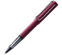 Lamy AL-star black purple - Rollerball Pen pen with transparent, ergonomic grip & line width M - lightweight aluminum body - including rollerball refill M 63 in black