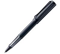 Lamy AL-star black - Rollerball Pen pen with transparent, ergonomic grip & line width M - lightweight aluminum body - including rollerball refill M 63 in black