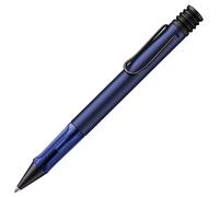 Lamy AL-star dark dusk - Ballpoint Pen with transparent, ergonomic grip & line width M - lightweight aluminium body - including large capacity refill M 16 in black