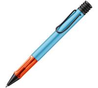 Lamy AL-star denim - Ballpoint Pen with transparent, ergonomic grip & line width M - lightweight aluminium body - including large capacity refill M 16 in black