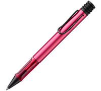 Lamy AL-star Fiery Ballpoint Pen - Lightweight Ballpoint Pen with Transparent, Ergonomic Handle and Aluminium Casing - Includes Large Refill M 16 in Black