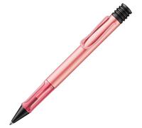 Lamy Ballpoint Pen AL-star flamingo, transparent grip, M tip, aluminium body, incl M 16 refill, black