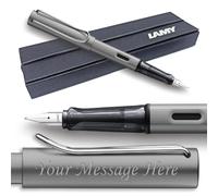 Lamy Al-Star Fountain Pen - Choose Colour/Nib Width (GIFT BOXED) - Engraving Available (Italic 1.9mm Nib, Graphite)