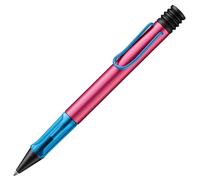 Lamy AL-star rollerskate - Ballpoint Pen with transparent, ergonomic grip & line width M - lightweight aluminium body - including large capacity refill M 16 in black