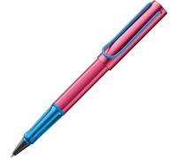 Lamy AL-star rollerskate - Rollerball Pen pen with transparent, ergonomic grip & line width M - lightweight aluminum body - including rollerball refill M 63 in black