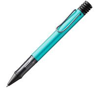 Lamy AL-star turmaline - Ballpoint Pen with transparent, ergonomic grip & line width M - lightweight aluminium body - including large capacity refill M 16 in black