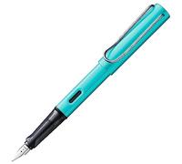 LAMY AL-star turmaline - Fountain Pen with ergonomic grip & polished steel nib in size EF - lightweight aluminum body - including LAMY T 10 blue cartridge - Right-Handed