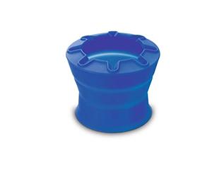 Lamy aquaplus 543 Water Cup - Foldable Water Cup with Brush Tray in Blue - Ideal for School Lessons, Pack of 1