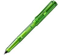 Lamy Balloon 311 Rollerball Pen Fully Transparent Green with Distinctive Grip and Powder-Coated Metal Clip with Rollerball Cartridge Line Width M, 14 x 1.2 x 1.2 cm