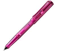 Lamy Rollerball Pen Balloon - Transparent Barrel, Washable Ink, B T11 Blue Refill - Pink