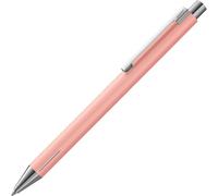 LAMY Econ Ballpoint Pen Functional Stainless Steel Body Curved Clip Width M Blac