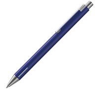 Lamy econ dark dusk matt ballpoint pen - functional ballpoint pen with stainless steel body - curved clip & innovative grip zone - incl. large capacity refill M 16 in line width M in black