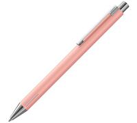 Lamy econ pink matt ballpoint pen - functional ballpoint pen with stainless steel body - curved clip & innovative grip zone - incl. large capacity refill M 16 in line width M in black