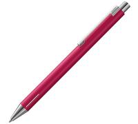 Lamy econ raspberry matt ballpoint pen - functional ballpoint pen with stainless steel body - curved clip & innovative grip zone - incl. large capacity refill M 16 in line width M in black