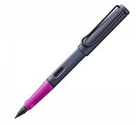 LAMY safari pink cliff - Fountain Pen with ergonomic grip & polished steel nib in size M - ideal for any Writing & Calligraphy - including LAMY T 10 blue cartridge - Right-Handed