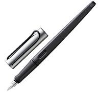 Lamy joy AL - calligraphy fountain pen with ergonomic grip & polished steel nib in line width 1.9 mm - Calligraphy Fountain Pen with ribbon nib - incl. ink cartridge T 10 blue