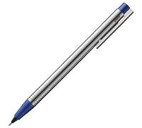 LAMY logo matt blue - timeless Mechanical Pencil with high functionality & case made of robust stainless steel - including LAMY M 40 fine-line refill 0.7 mm