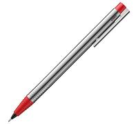 LAMY logo matt red - timeless Mechanical Pencil with high functionality & case made of robust stainless steel - including LAMY M 40 fine-line refill 0.7 mm