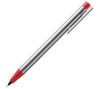 LAMY logo matt red - timeless Mechanical Pencil with high functionality & case made of robust stainless steel - including LAMY M 40 fine-line refill 0.7 mm