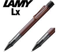 LAMY Lx Ballpoint Pen Marron - Black Ink - Supplied in LAMY Metal Tube Case