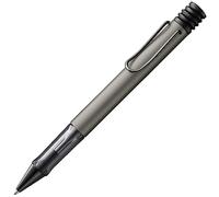 Lamy Lx ruthenium Ballpoint Pen - lightweight Pen with transparent, ergonomic grip & line width M - anodized aluminum body - including largecapacity refill M 16 in black & metal case