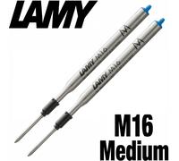 LAMY M16 Ballpoint Pen Refill - Medium - Blue Ink - Pack of 20