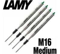 LAMY M 16 Refill 801 - Metal Ballpoint Pen Refill in Green - Line Width M